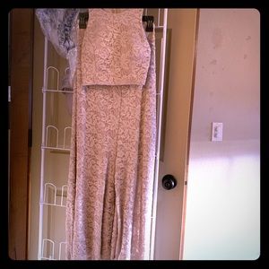 Two Piece Prom Dress
